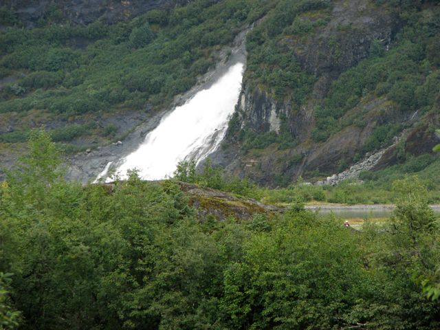 run off from the Mendenhall Glacier
