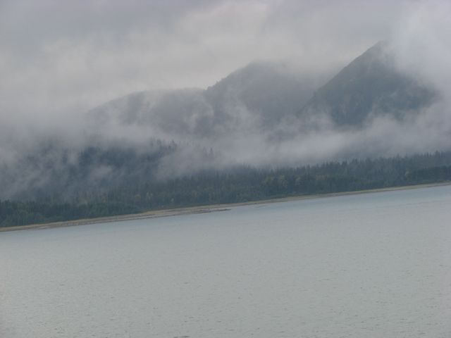 accumulation is the glacier's terminus or snout.