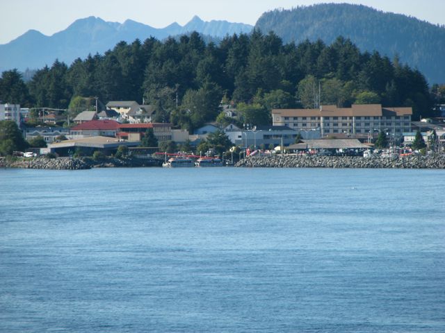 departing from Sitka Alaska