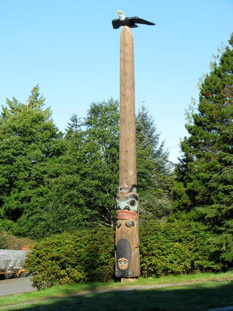 There are several famous totem poles