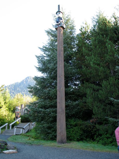 totem pole and the
