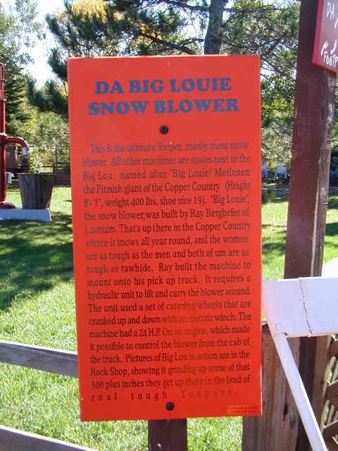 Da Big Louie information