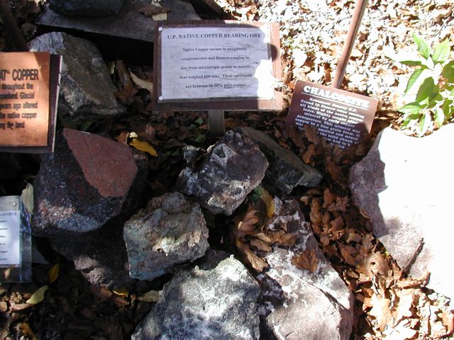 UP native copper ore