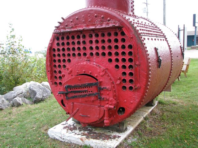 Marine Boiler Fire tube design front view