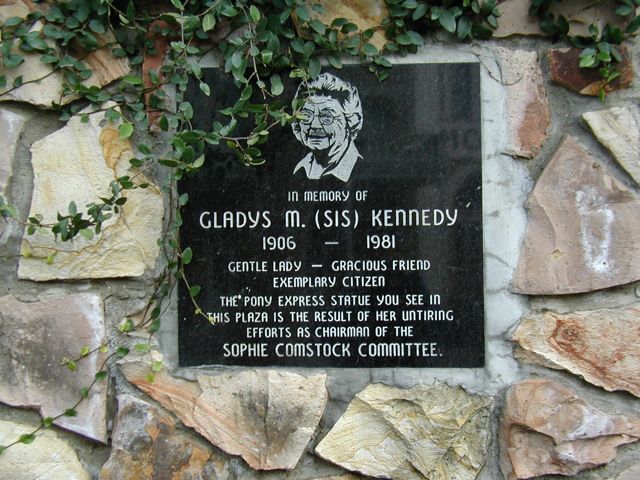 Gladys M. Kennedy memorial
