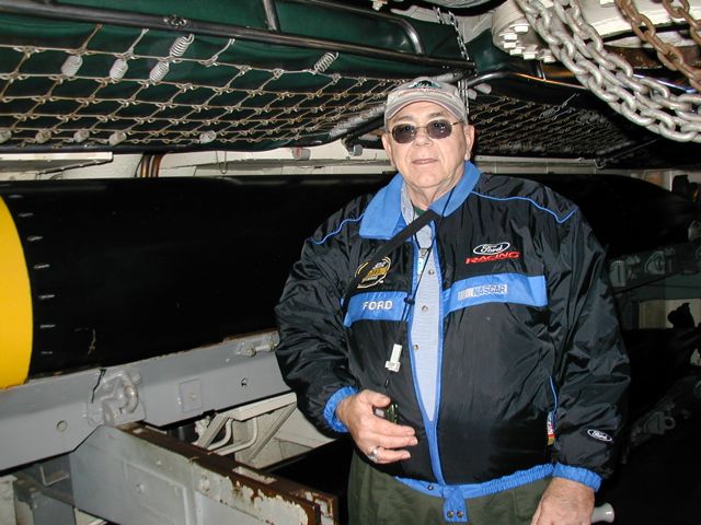 Tom in the Aft Torpedo Room
