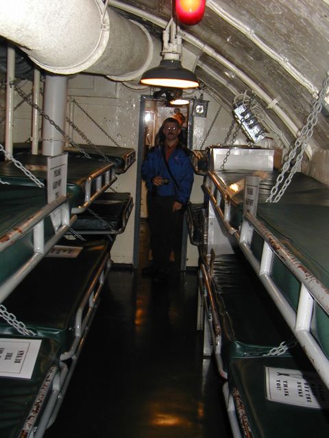 Bill entering berthing area