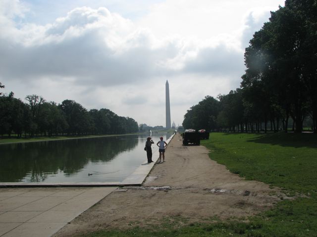 the Reflecting Pool