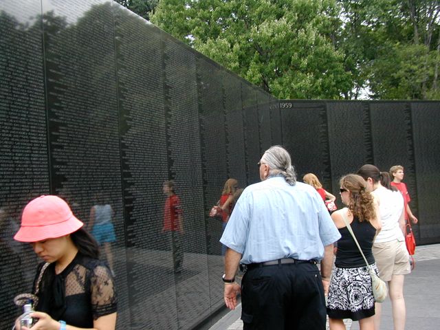 Tom at The Wall
